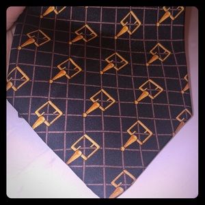 Fendi silk mens tie. Made in Italy. Excellent